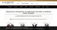 Desktop Screenshot of halogeneparis.fr