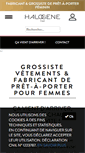 Mobile Screenshot of halogeneparis.fr